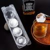 1 Ice Mold; Ice Cube Tray For Freezer; Cocktail Whiskey Bourbon 2 Inch Large Ice Cube Mold; Diamond Ice Ball Maker Mold