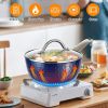 Aluminum Ceramic Coating Cooking Pot Milk Pan Non Stick Saucepan Casserole Dish