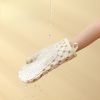 Anti-Scalding Microwave Cotton Non-Slip Insulation Gloves Oven Mitts  Kitchen Heat Resistant Thickened Cotton Heat Insulation Microwave Oven Oven Anti