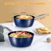 Aluminum Ceramic Coating Cooking Pot Milk Pan Non Stick Saucepan Casserole Dish