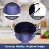 Aluminum Ceramic Coating Cooking Pot Milk Pan Non Stick Saucepan Casserole Dish